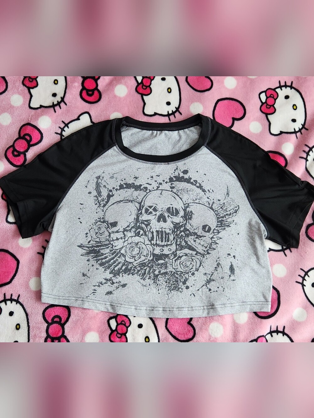 Skull Crop Top